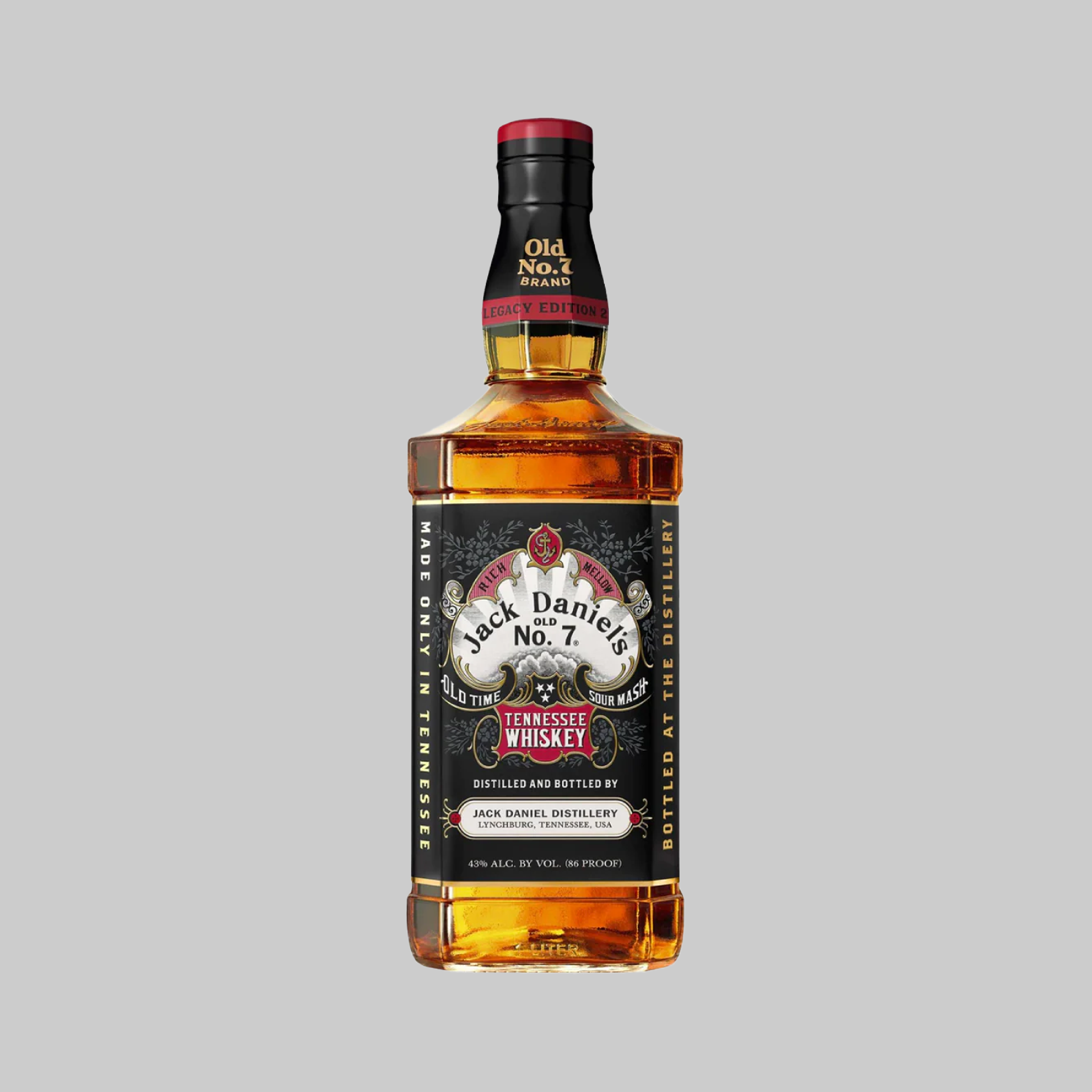 Jack Daniel's Legacy Edition 2 Tennessee Whiskey 1000ml 43.0% | TIME2DRINK